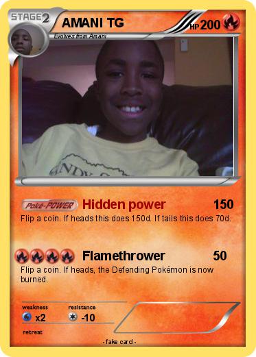 Pokemon AMANI TG