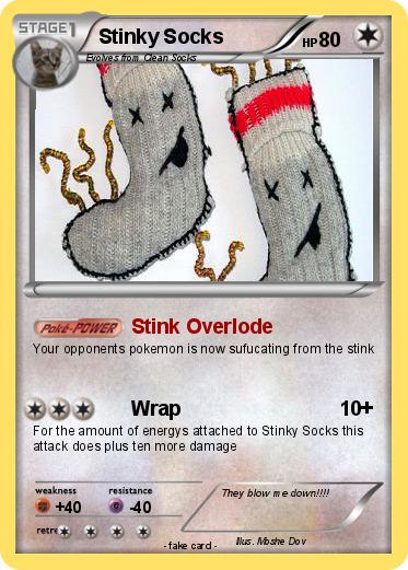 Pokemon Stinky Socks