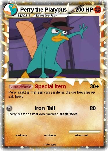 Pokemon Perry the Platypus