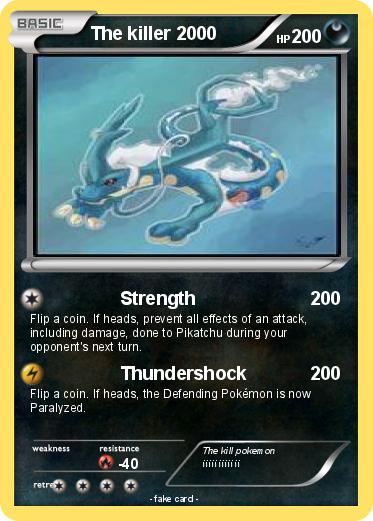 Pokemon The killer 2000