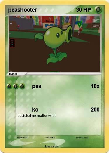 Pokemon peashooter
