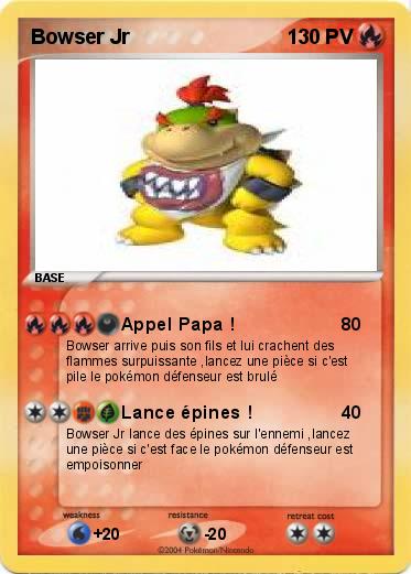 Pokemon Bowser Jr