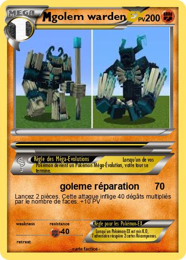 Pokemon golem warden