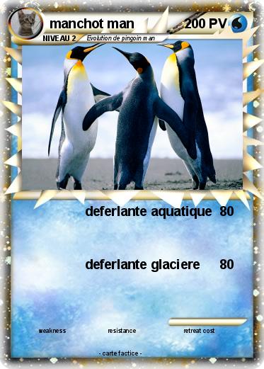 Pokemon manchot man