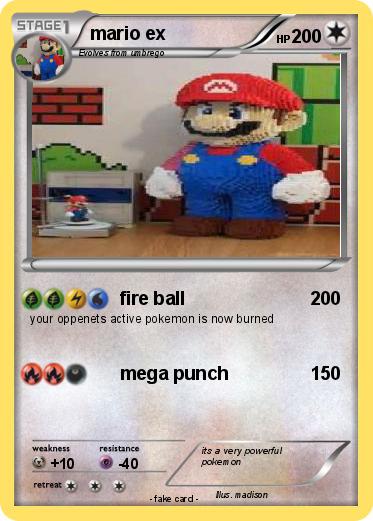 Pokemon mario ex
