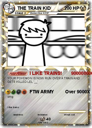 Pokemon THE TRAIN KID