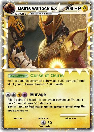 Pokemon Osiris warlock EX