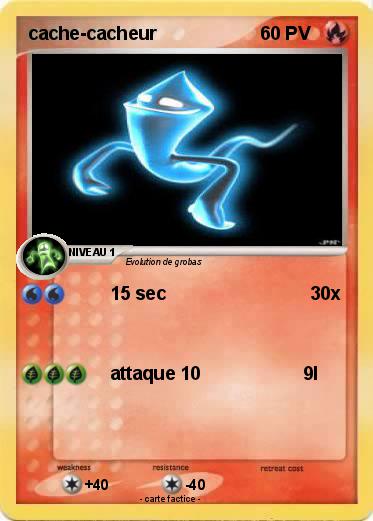 Pokemon cache-cacheur