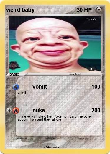 Pokemon weird baby