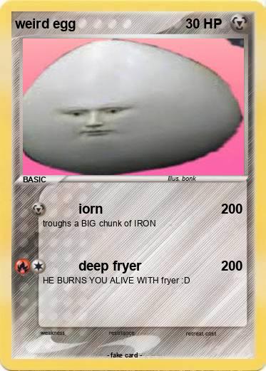 Pokemon weird egg