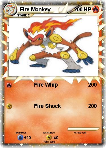 Pokemon Fire Monkey