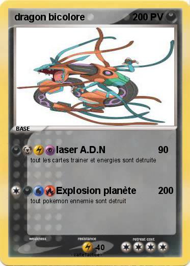 Pokemon dragon bicolore