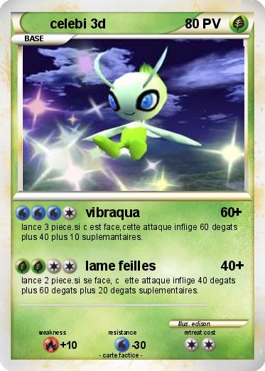 Pokemon celebi 3d