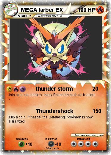 Pokemon MEGA larber EX