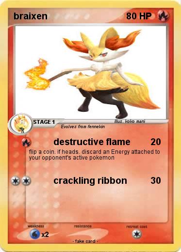 Pokemon braixen