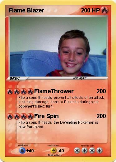 Pokemon Flame Blazer