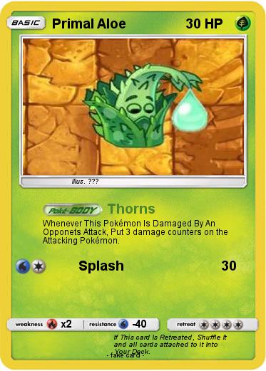 Pokemon Primal Aloe