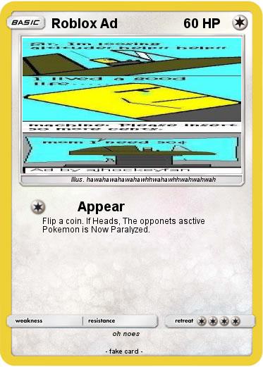 Pokemon Roblox Ad