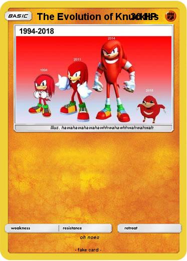 Pokemon The Evolution of Knuckles