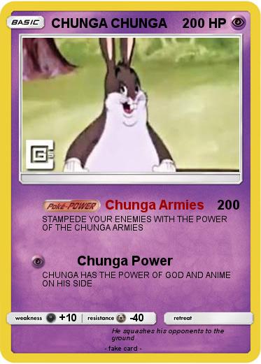 Pokemon CHUNGA CHUNGA