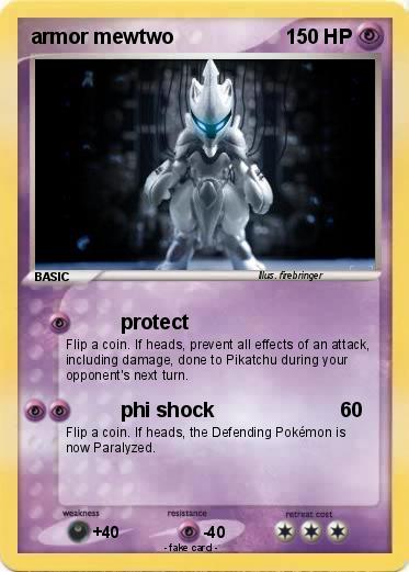 Pokemon armor mewtwo