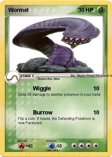 Pokemon Wormel