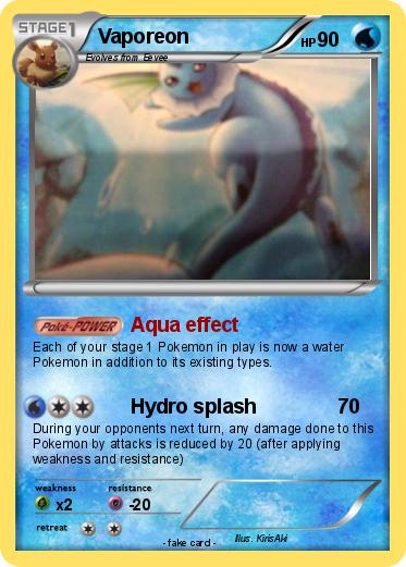 Pokemon Vaporeon