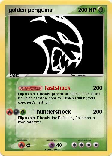 Pokemon golden penguins