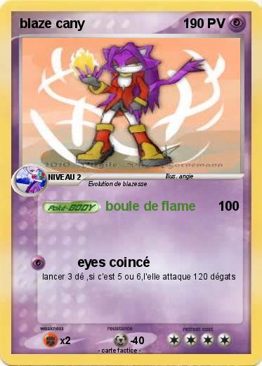 Pokemon blaze cany