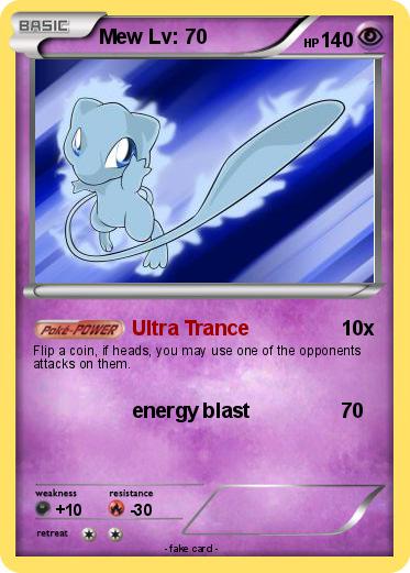 Pokemon Mew Lv: 70