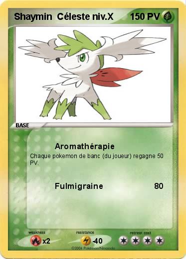 Pokemon Shaymin  Céleste niv.X