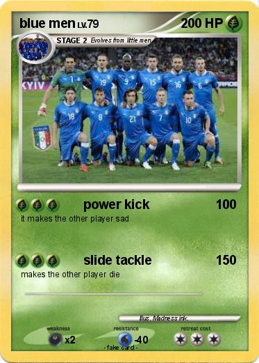 Pokemon blue men