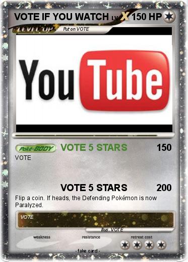 Pokemon VOTE IF YOU WATCH