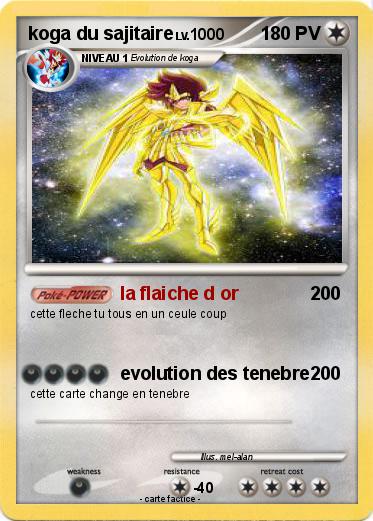 Pokemon koga du sajitaire