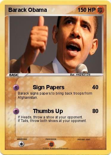 Pokemon Barack Obama