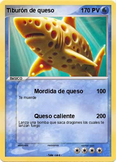 Pokemon Tiburón de queso