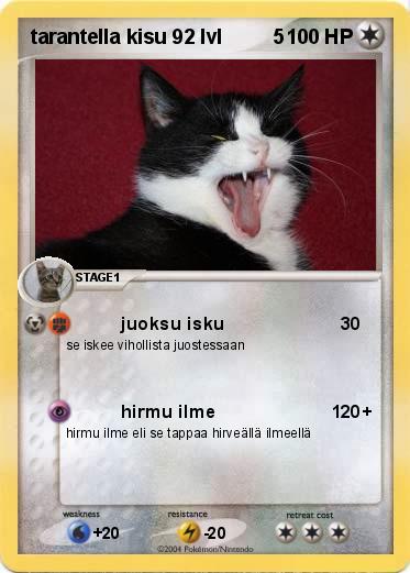 Pokemon tarantella kisu 92 lvl         5         