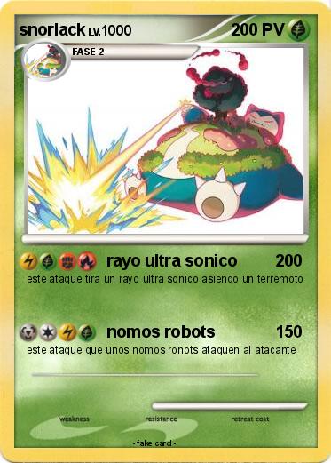 Pokemon snorlack