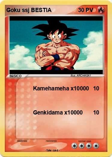 Pokemon Goku ssj BESTIA