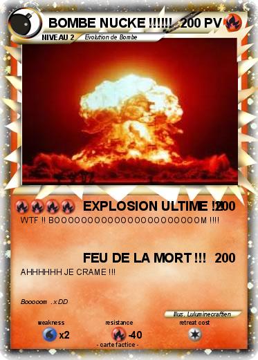 Pokemon BOMBE NUCKE !!!!!!