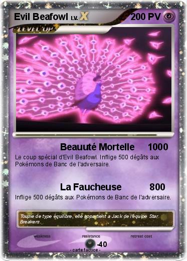 Pokemon Evil Beafowl
