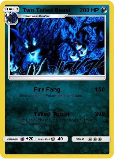 Pokemon Two Tailed Beast
