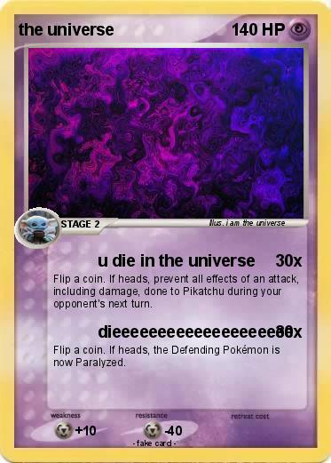 Pokemon the universe