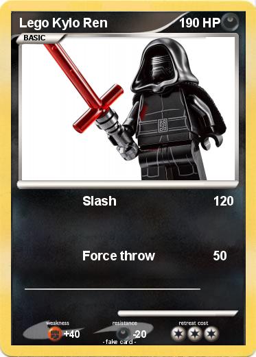Pokemon Lego Kylo Ren