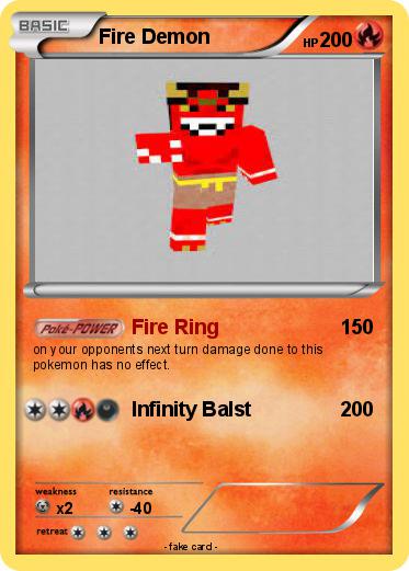 Pokemon Fire Demon