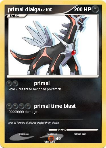 Pokemon primal dialga