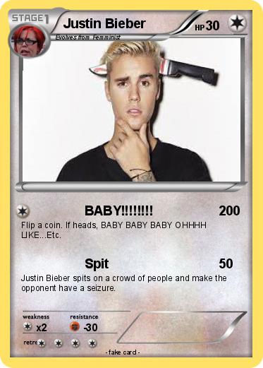 Pokemon Justin Bieber