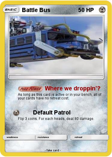 Pokemon Battle Bus