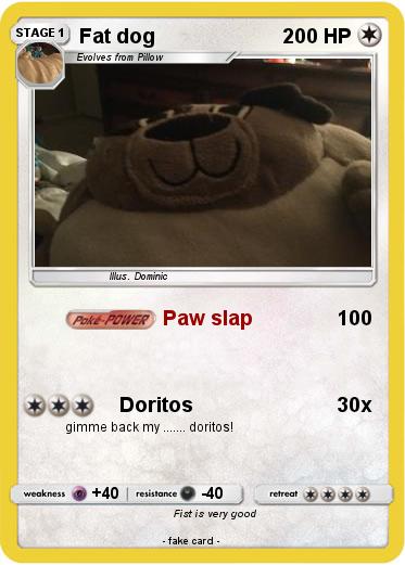 Pokemon Fat dog