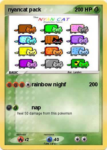 Pokemon nyancat pack